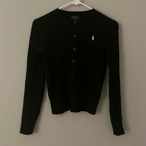 Polo Ralph Lauren black cardigan